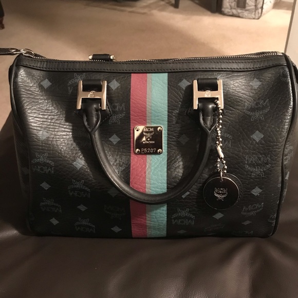 “Sale” Authentic MCM Boston Bag - Picture 4 of 7